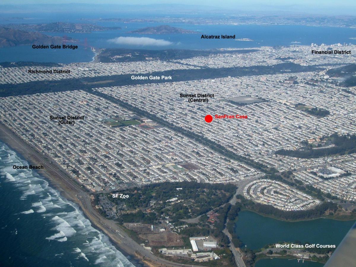Stunning Sanfran Casa Close To Center And Steps From Ocean San Francisco Zewnętrze zdjęcie